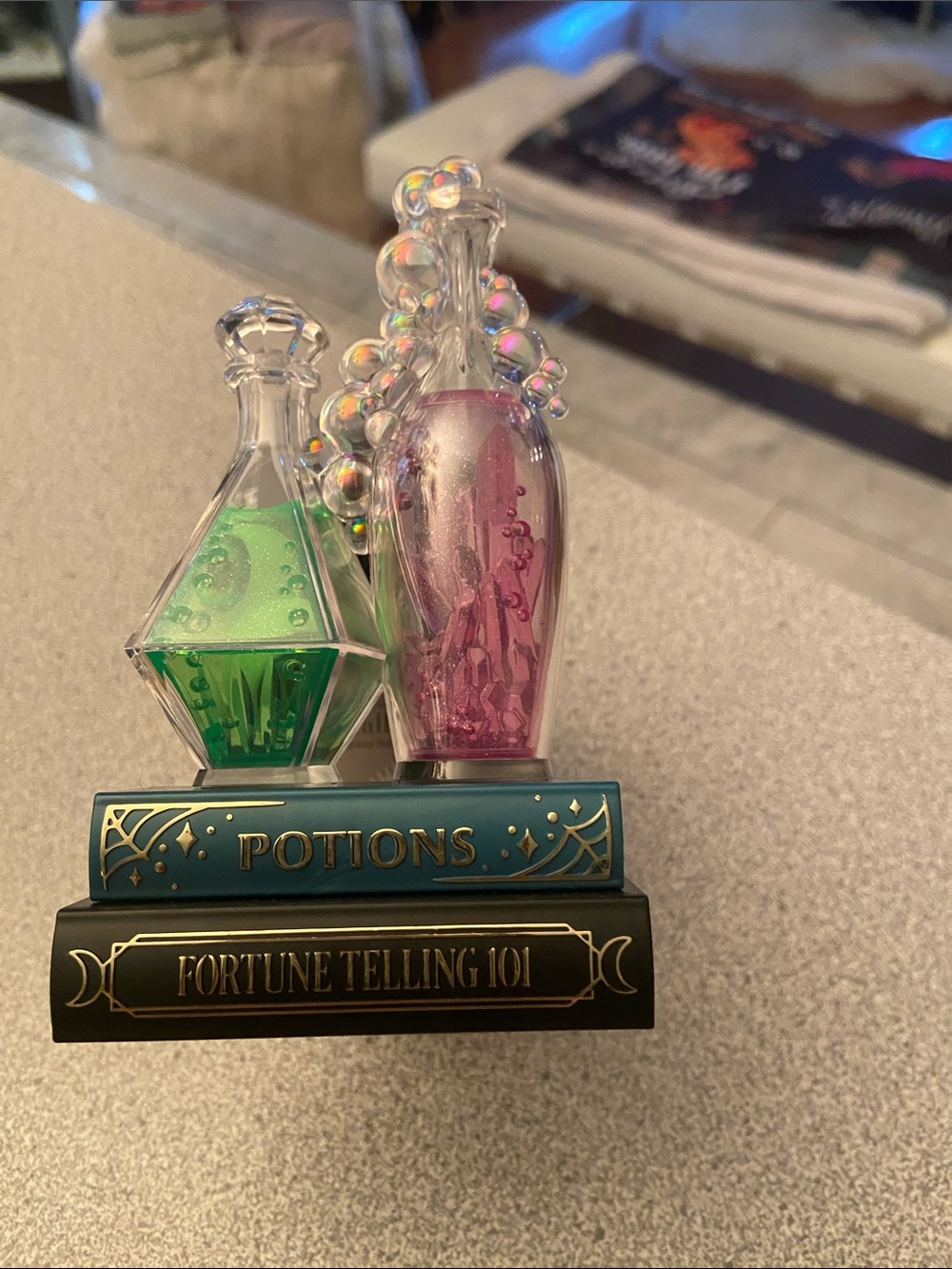 Potions Decorative Accent - Pink & Green Bottles projector wallflower